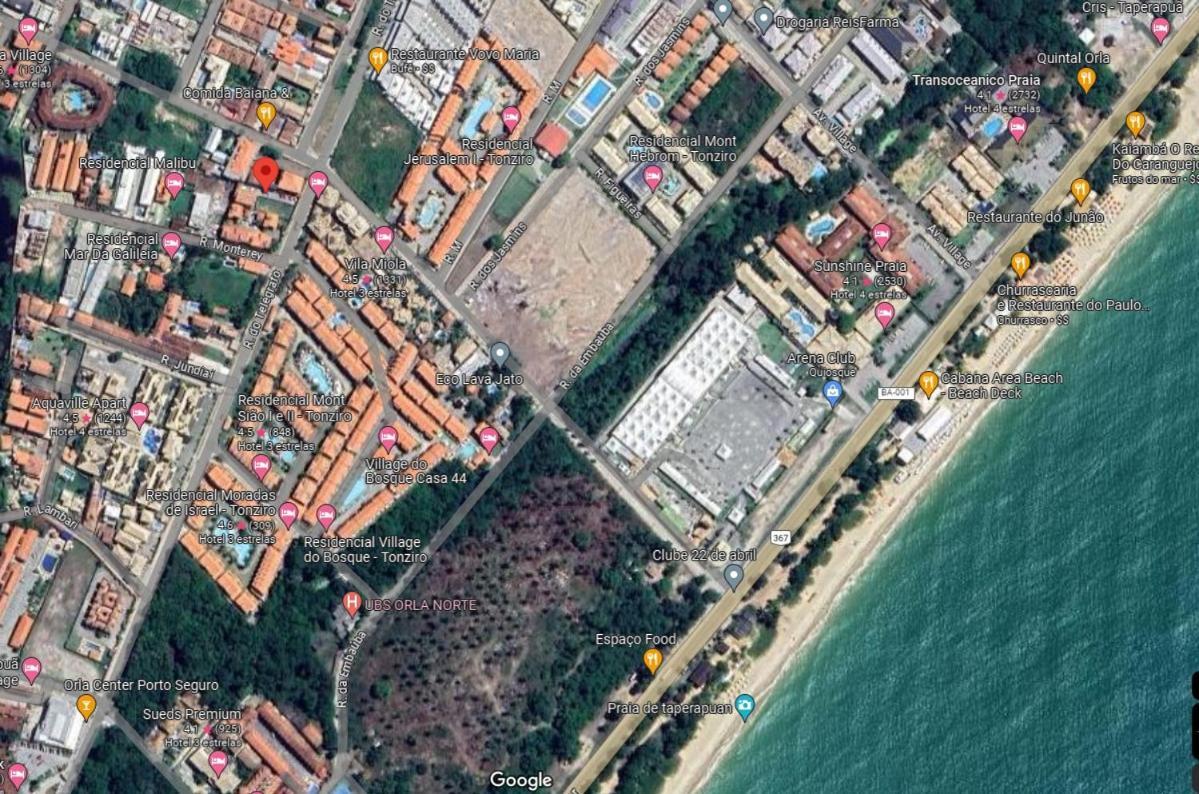 Na De Taperapuan A 350 M Do Complexo Axe Moi Apartment Porto Seguro